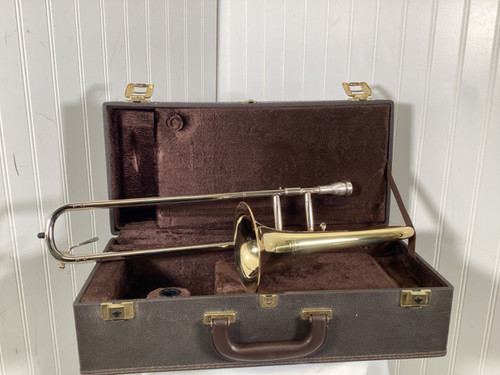 Vist Large View of Product Image Which is Used Miraphone MODEL 63 SOPRANO TROMBONE Trombone