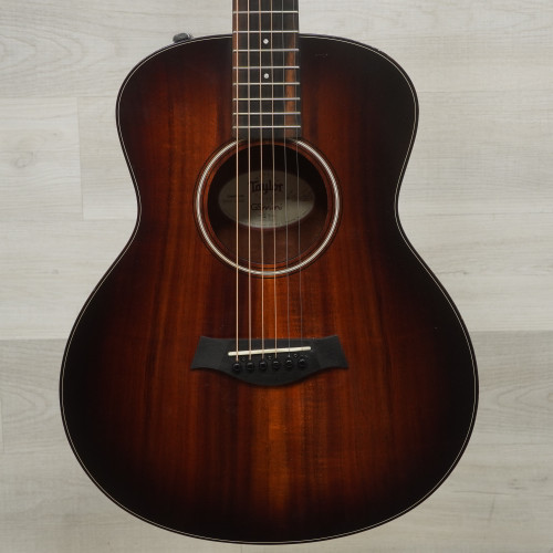 Vist Large View of Product Image Which is Used Taylor Gs Mini Koa Solid Top Acoustic Guitar Sunburst