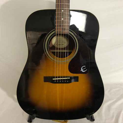 Vist Large View of Product Image Which is Used Epiphone PR 150 VS Laminate Top Acoustic Guitar Tobacco Sunburst 6-String
