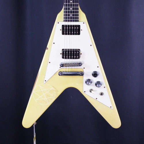 Vist Large View of Product Image Which is Used Gibson FLYING V FACTOR X 2007 Pointy Electric Guitar White 6-String
