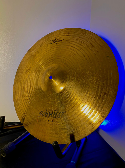Vist Large View of Product Image Which is Used Zildjian 20 INCH SCIMITAR RIDE Ride Cymbal 20"