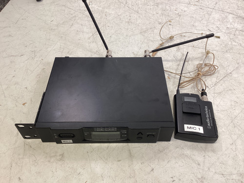 Vist Large View of Product Image Which is Used Audio Technica ATW-R3100B/ATW-T310B LAV Wireless Microphone