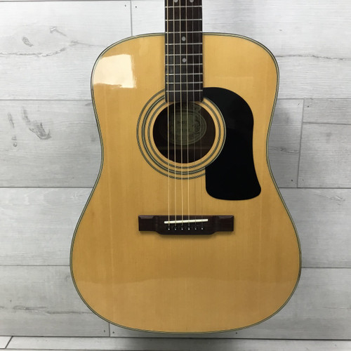 Vist Large View of Product Image Which is Used Washburn D-10I Dreadnought Laminate Top Acoustic Guitar Natural