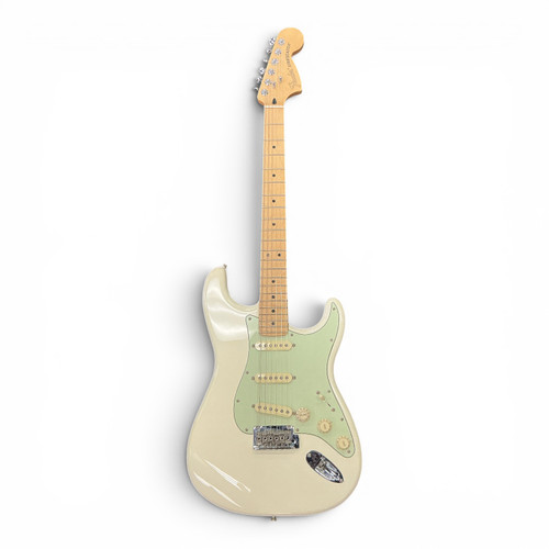 Vist Large View of Product Image Which is Used Fender DELUXE ROADHOUSE STRAT S Type Electric Guitar White 6-String