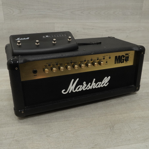 Vist Large View of Product Image Which is Used Marshall MG100FX Solid State Guitar Head