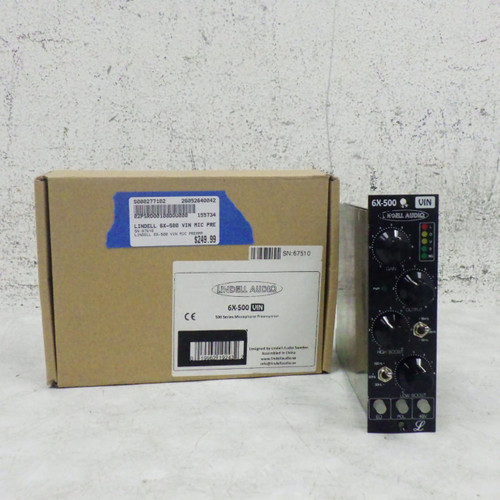Vist Large View of Product Image Which is Used LINDELL 6X-500 VIN MIC PREAMP Preamp