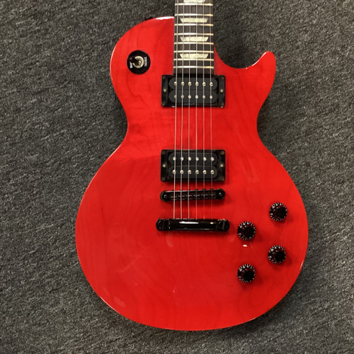 Vist Large View of Product Image Which is Used Gibson LES PAUL SUDIO LIGHT LP Type Electric Guitar Red 6-String