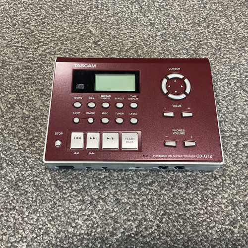 Vist Large View of Product Image Which is Used TASCAM CD-GT2 PORTABLE CD GUITAR TRAINER