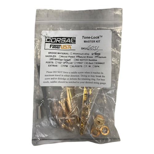 Vist Large View of Product Image Which is Used Faber Tone-lock Master Kit Guitar Hardware