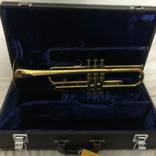 Vist Large View of Product Image Which is Used Olds AMBASSADOR FULLERTON CALF. Vintage Trumpet