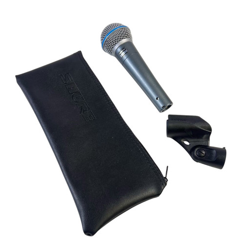 Vist Large View of Product Image Which is Used Shure Beta 58A Supercardioid Dynamic Vocal Microphone