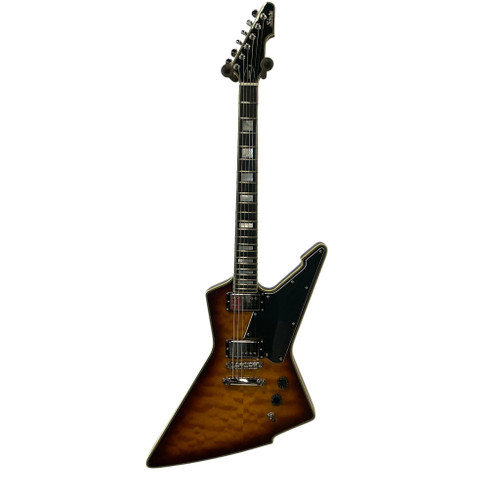 Vist Large View of Product Image Which is Used Schecter DIAMOND SERIES E-1 CUSTOM Pointy Electric Guitar Cherry Sunburst 6-String