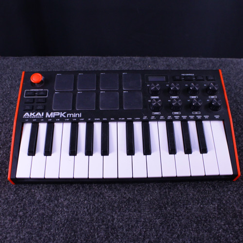 Vist Large View of Product Image Which is Used Akai MPK MINI MIDI KEYBOARD 25-Key Controller 25-Key