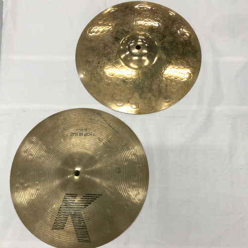 Vist Large View of Product Image Which is Used Zildjian 13 K/Z SPECIAL HI-HATS Vintage Hi Hat Cymbals 13"