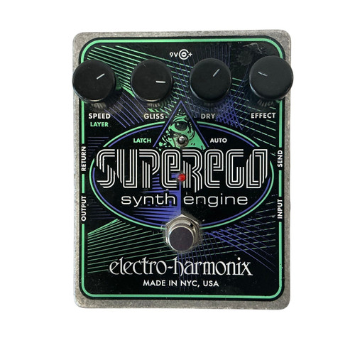 Vist Large View of Product Image Which is Used Electro Harmonix (E/H) SUPEREGO SYNTH ENGINE Synthesizer Pedal