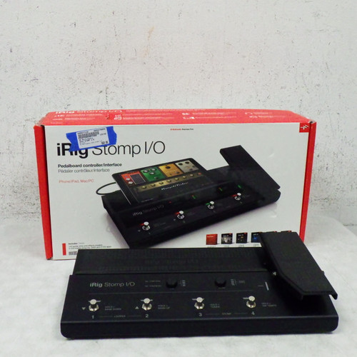 Vist Large View of Product Image Which is Used IK Multimedia IRIG STOMP I/0 Floorboard Effect