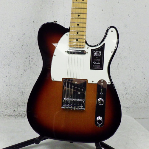Vist Large View of Product Image Which is Used Fender player Telecaster Mexico T Type Electric Guitar Sunburst 6-String