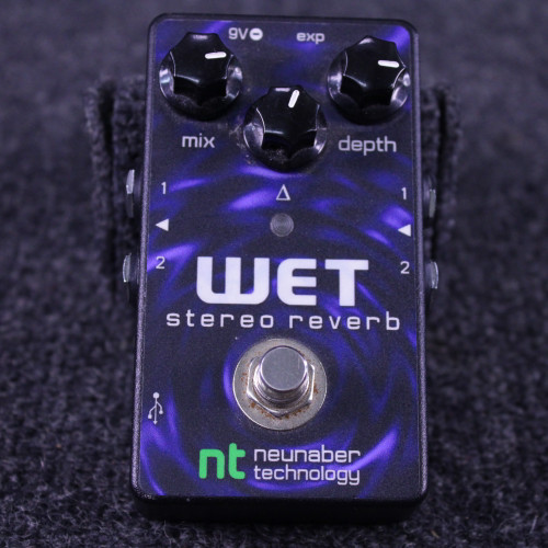 Vist Large View of Product Image Which is Used NEUNABER AUDIO WET STEREO REVERB Reverb Pedal