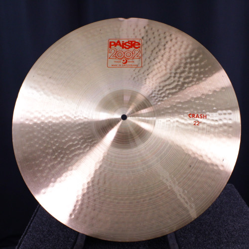 Vist Large View of Product Image Which is Used Paiste 22 2002 CRASH AS-IS DENT Crash Cymbal Other