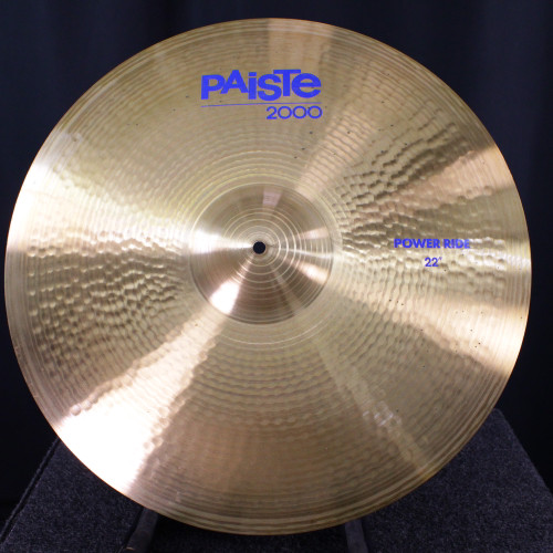 Vist Large View of Product Image Which is Used Paiste 22 2000 POWER RIDE Ride Cymbal 22"