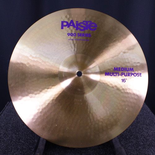 Vist Large View of Product Image Which is Used Paiste 16 900 SERIES MULTI PURPOSE CYMBAL Crash Cymbal 16"