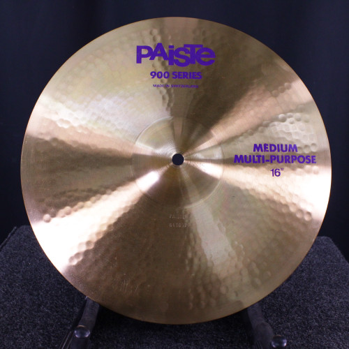 Vist Large View of Product Image Which is Used Paiste 16 900 SERIES MULTI PURPOSE CYMBAL Crash Cymbal 16"