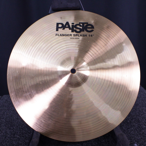 Vist Large View of Product Image Which is Used Paiste 14 FLANGER SPLASH Effects Cymbal 14"