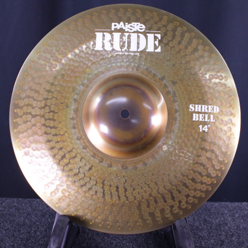 Vist Large View of Product Image Which is Used Paiste 14 RUDE SHRED BELL Effects Cymbal 14"
