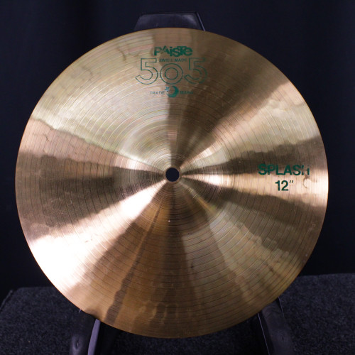 Vist Large View of Product Image Which is Used Paiste 12 505 SPLASH Splash Cymbal 12"