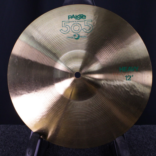 Vist Large View of Product Image Which is Used Paiste 12 505 HEAVY SPLASH ISTANBUL RESTAMP Splash Cymbal 12"
