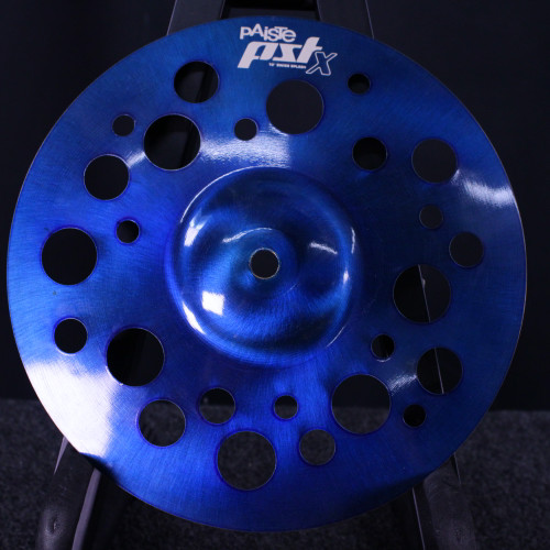 Vist Large View of Product Image Which is Used Paiste 10 PSTX SWISS SPLASH BLUE Splash Cymbal 10"