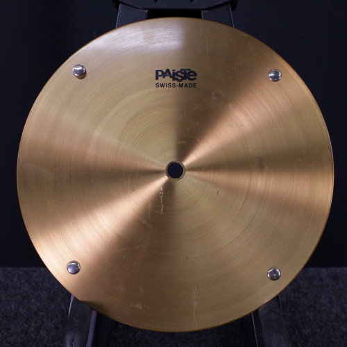 Vist Large View of Product Image Which is Used Paiste 10 SIZZLE DISC CUSTOM Effects Cymbal 10"