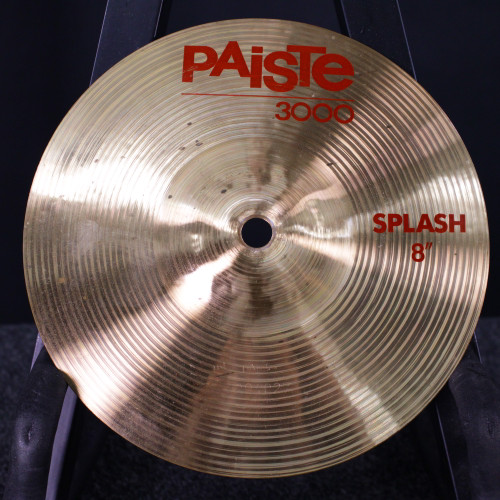 Vist Large View of Product Image Which is Used Paiste 8 3000 SPLASH Splash Cymbal 8"