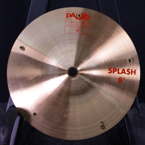 Vist Large View of Product Image Which is Used Paiste 8 2002 SPLASH W/RIVETS FACTORY Splash Cymbal 8"