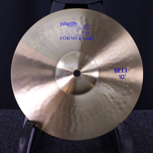 Vist Large View of Product Image Which is Used Paiste 10 FORMULA 602 BELL Effects Cymbal 10"