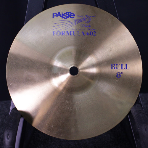 Vist Large View of Product Image Which is Used Paiste 8 FORMULA 602 BELL Effects Cymbal 8"