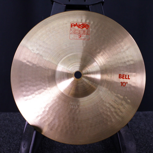 Vist Large View of Product Image Which is Used Paiste 10 2002 BELL Effects Cymbal 10"