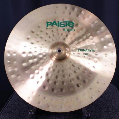 Vist Large View of Product Image Which is Used Paiste 20 1000 CHINA TYPE China Cymbal 20"