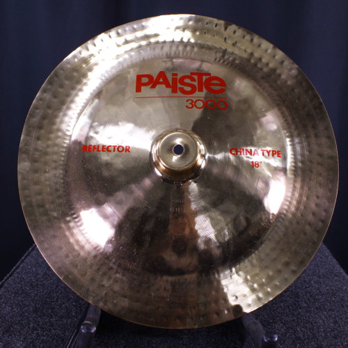 Vist Large View of Product Image Which is Used Paiste 18 3000 CHINA TYPE REFLECTOR FINISH China Cymbal 18"
