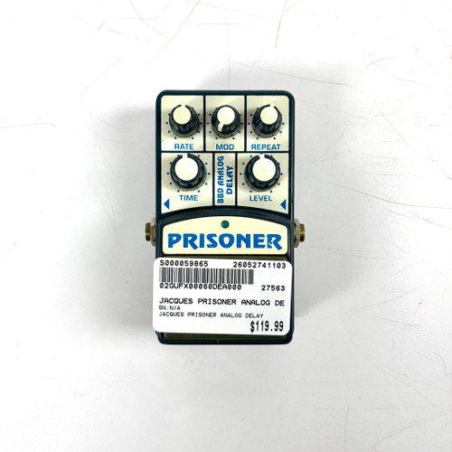 Vist Large View of Product Image Which is Used JACQUES PRISONER ANALOG DELAY Vintage Delay Pedal