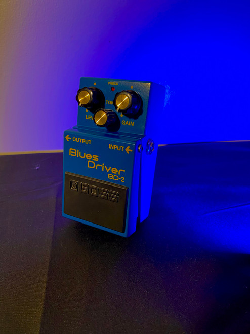Vist Large View of Product Image Which is Used Boss BD-2 BLUES DRIVER DISTORTION Overdrive Pedal