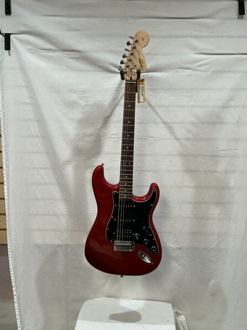 Vist Large View of Product Image Which is Used Squier AFFINITY STRATOCASTER S Type Electric Guitar Red 6-String