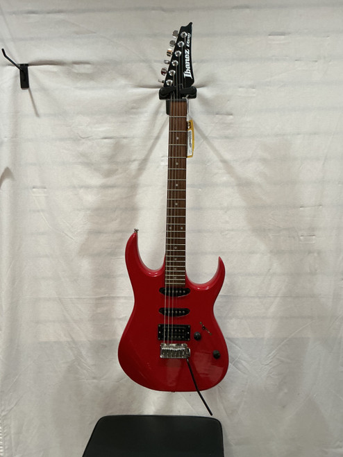 Vist Large View of Product Image Which is Used Ibanez EX SERIES Offset Double Cutaway Electric Guitar Red 6-String