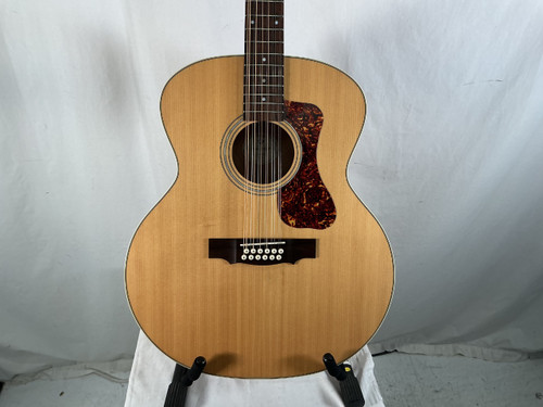 Vist Large View of Product Image Which is Used Guild F-2512E 12 STRING AS IS Solid Top Acoustic Guitar Natural