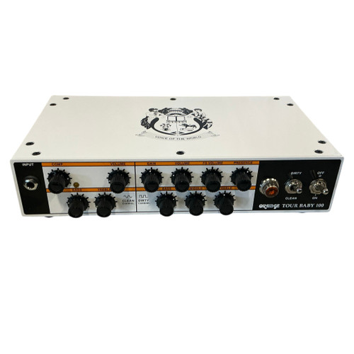 Vist Large View of Product Image Which is Used Orange TOUR BABY 100 Solid State Guitar Head