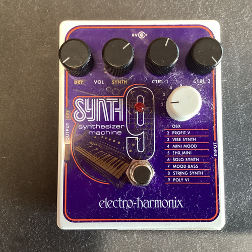 Vist Large View of Product Image Which is Used Electro Harmonix (E/H) SYNTH 9 Guitar Effects Pedal