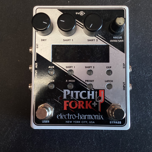 Vist Large View of Product Image Which is Used Electro Harmonix (E/H) PITCH FORK Guitar Effects Pedal