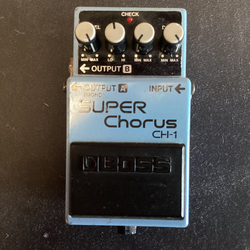 Vist Large View of Product Image Which is Used Boss CH-1 SUPER CHORUS Chorus Pedal