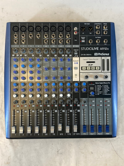 Vist Large View of Product Image Which is Used Presonus STUDIOLIVE AR12C Mixer