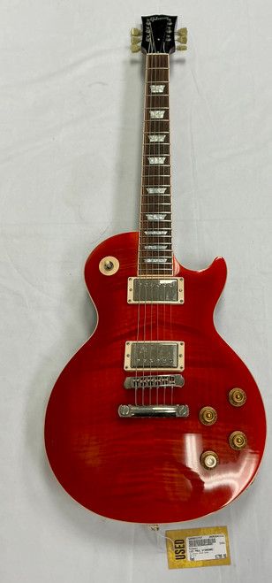 Vist Large View of Product Image Which is Used Gibson LES PAUL STANDARD LP Type Electric Guitar Red 6-String